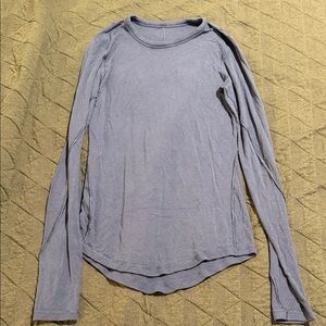 lululemon athletica Long Sleeve Tee - Light Blue
